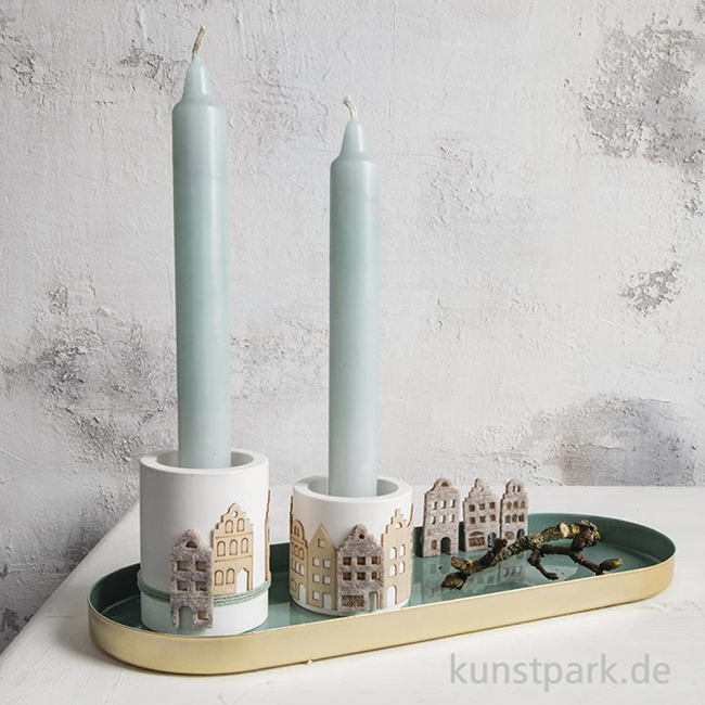 Artikelbild 3 des Artikels “Filz Streuteile Nordic Häuser mit Klebepunkt, 3,5-4,2 cm, 12 Stück “