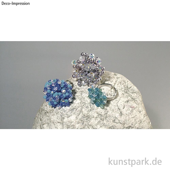 Artikelbild 3 des Artikels “Fingerring mit Sieb - Platin, 20mm, 1 Stück “