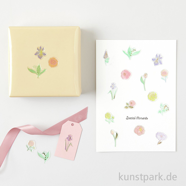 Artikelbild 3 des Artikels “Gelsticker - Blumen, Pastell, The Sky is the Limit, 25 Aufkleber “
