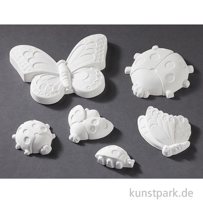 Artikelbild 3 des Artikels “Gießform - Marienkäfer + Schmetterlinge “