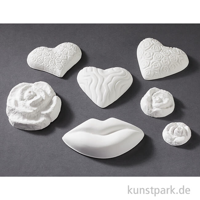 Artikelbild 3 des Artikels “Gießform - Seife, Herz, Rosen, Kuss “
