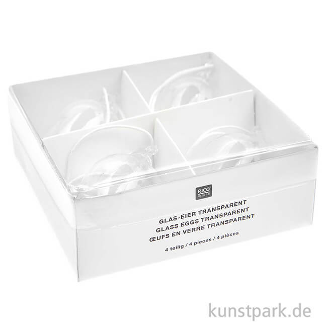 Artikelbild 3 des Artikels “Glas Eier Klar, 4-teilig “