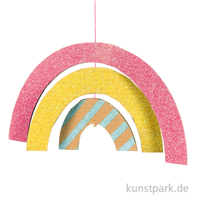 Artikelbild 3 des Artikels “Glitter Mix RAINBOW, Bunt, biologisch abbaubar, 5 x 7g “