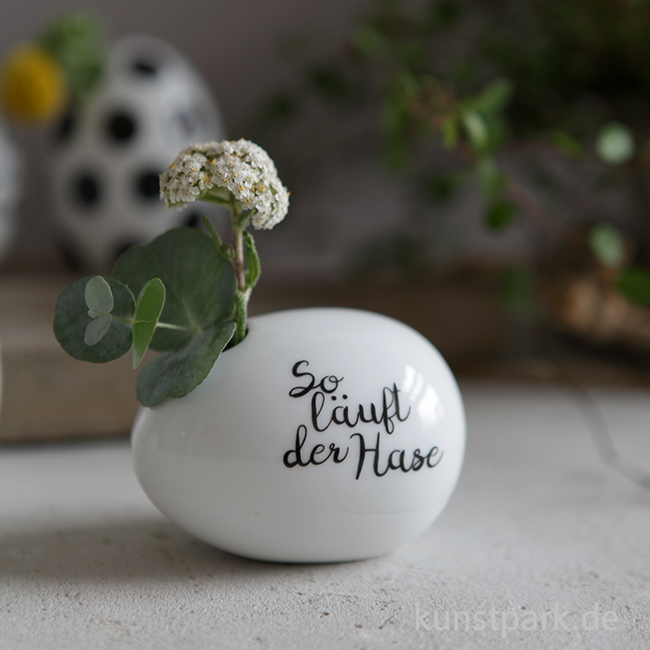 Artikelbild 3 des Artikels “Good old friends - Eiervase, So läuft der Hase “