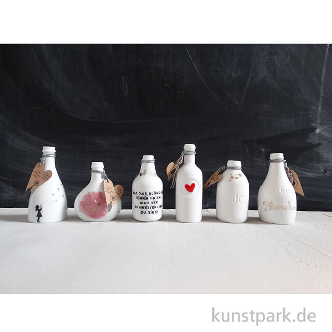 Artikelbild 3 des Artikels “Good old friends - Mini Flaschenvase, Geburtstagsblümchen “