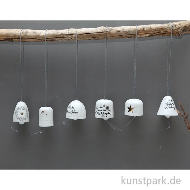 Artikelbild 3 des Artikels “Good old friends - Mini Glöckchen aus Porzellan, Herz “