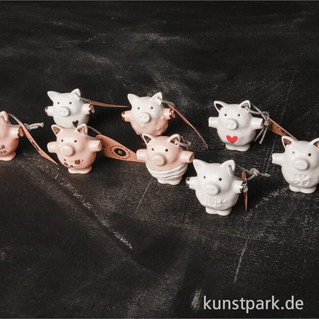 Artikelbild 3 des Artikels “Good old friends - Mini Schwein, Herz rot “