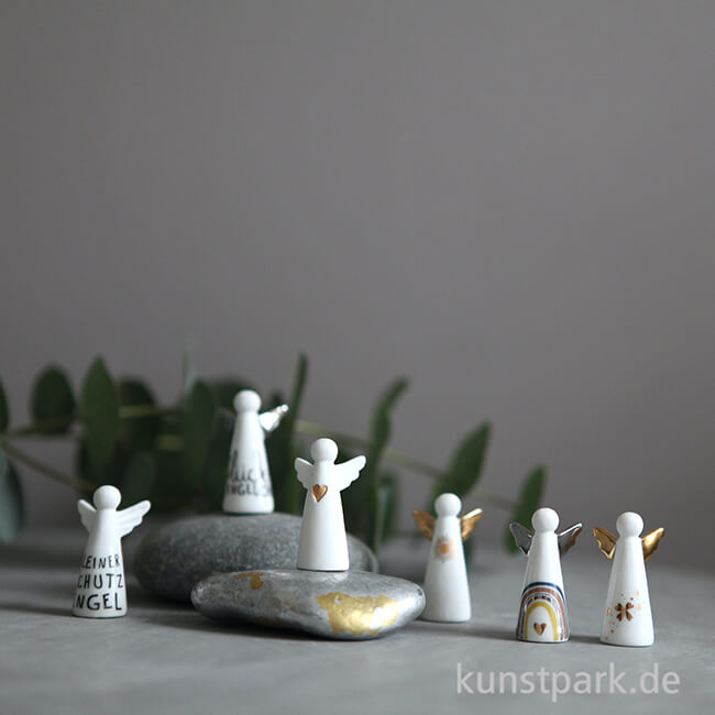 Artikelbild 3 des Artikels “Good old friends - Porzellan Mini Schutzengel, Herz “