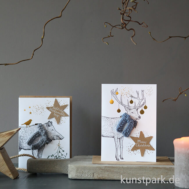 Artikelbild 3 des Artikels “Good old friends - Schalkarte, Hirsch “