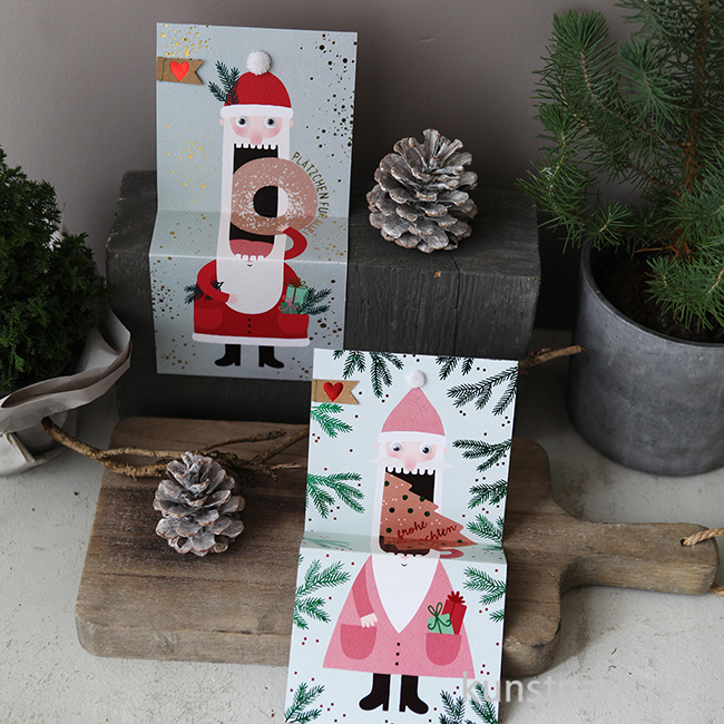 Artikelbild 3 des Artikels “Good old friends - Weihnachtskrümelkarte, Donut, Plätzchen “
