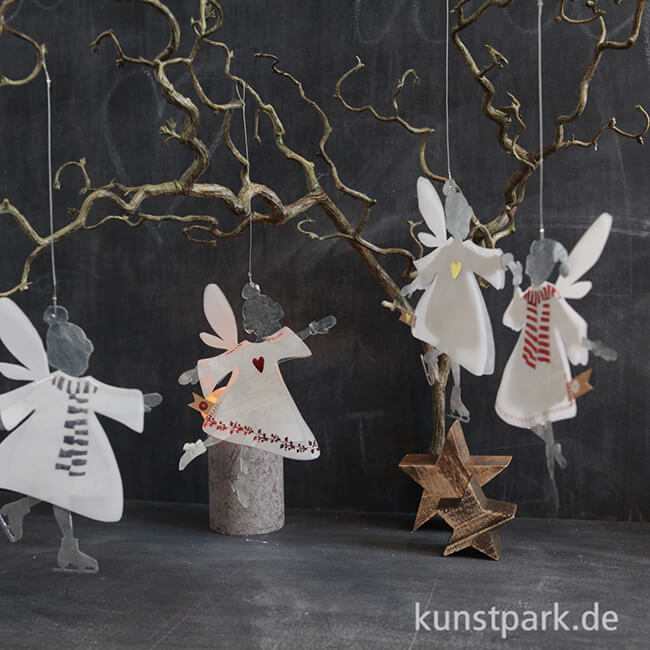 Artikelbild 3 des Artikels “Good old friends - Winterfeen, Schal rot “