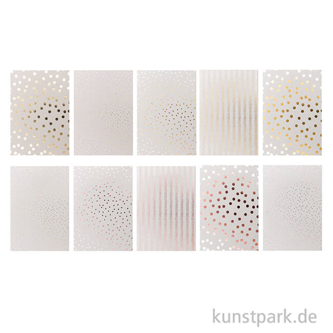 Artikelbild 3 des Artikels “Graukarton Block - Hot Foil, 21 x 29,5 cm “