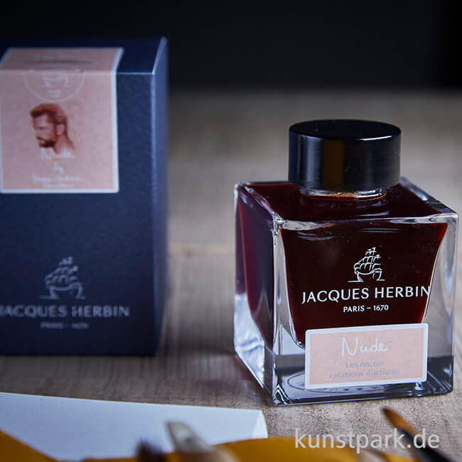 Artikelbild 3 des Artikels “HERBIN Tinte Nude d'Artistes, Hautfarbe, 50 ml “