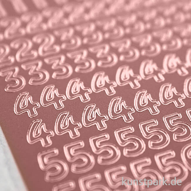 Artikelbild 3 des Artikels “Kreativ Sticker - Zahlen 1, Kupfer, 10 x 23 cm “