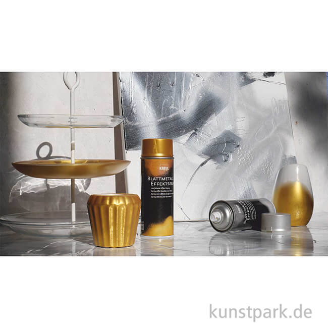 Artikelbild 3 des Artikels “KREUL Blattmetall Effektspray, Gold, 400 ml “