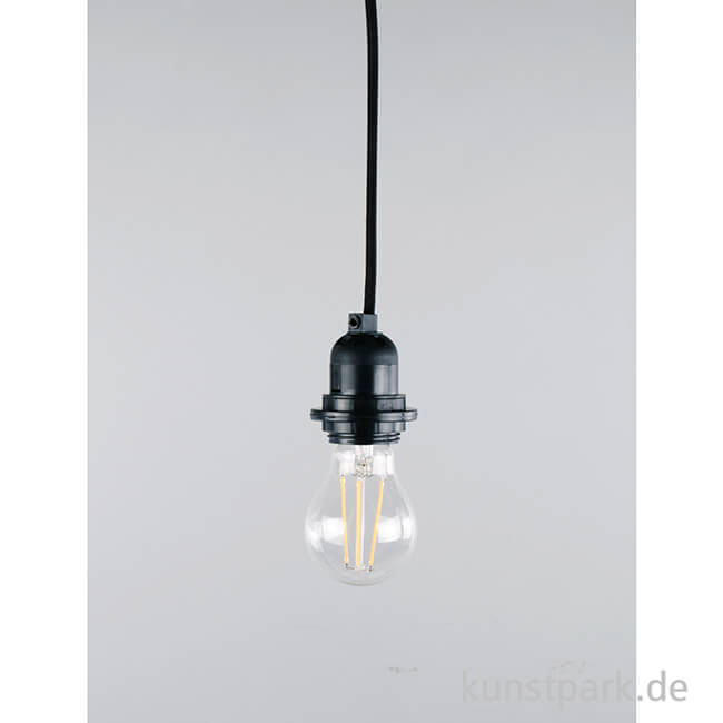 Artikelbild 3 des Artikels “Lampenfassung mit Schalter - E27 Fassung, Schwarz, 180 cm “