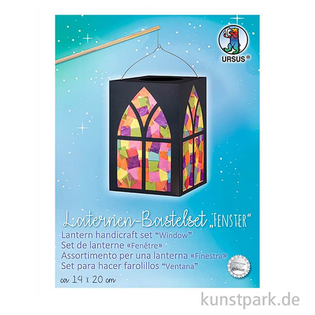 Artikelbild 3 des Artikels “Laternen Bastelset - Fenster “