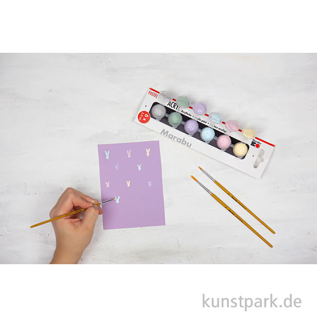 Artikelbild 3 des Artikels “Marabu Acrylfarben Set - Pastell, 6 x 3,5 ml “