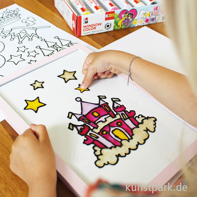 Artikelbild 3 des Artikels “Marabu KiDS Window Color Set - Prinzessin, 6 x 25 ml “