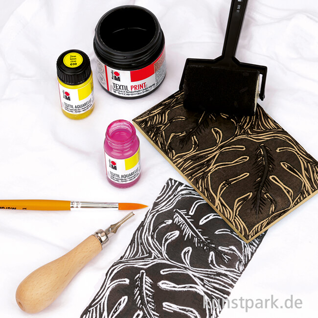Artikelbild 3 des Artikels “Marabu Soft Linol Print & Colouring Set “