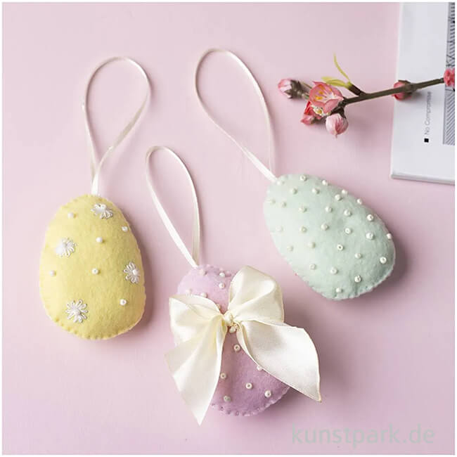 Artikelbild 3 des Artikels “Mini Bastelset - Ostereier Nähen, Pastellfarben “
