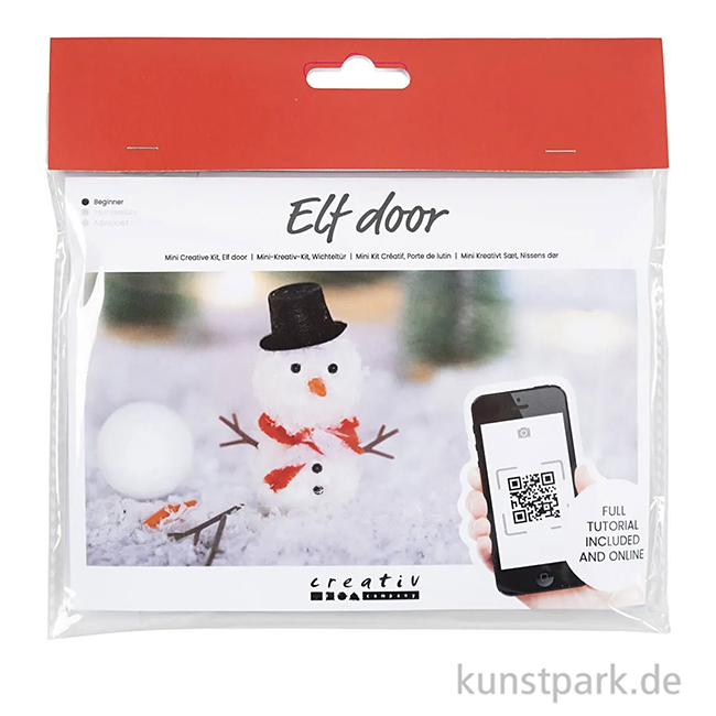 Artikelbild 3 des Artikels “Mini-Kreativ-Kit Wichteltür, Schneemann “