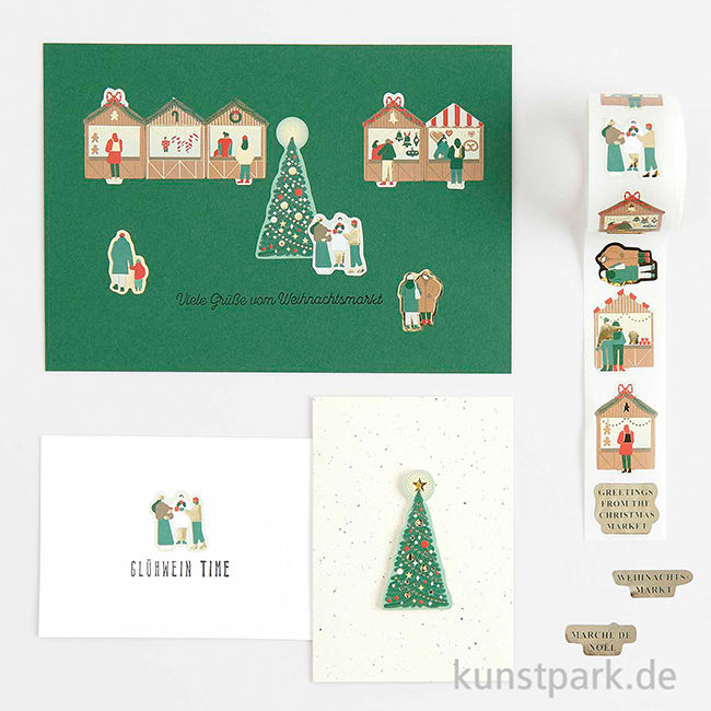 Artikelbild 3 des Artikels “Mini Sticker - Weihnachtsmarkt, 120 Aufkleber “