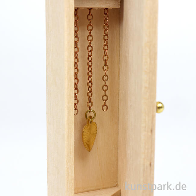 Artikelbild 3 des Artikels “Miniatur Standuhr, Natur, 4,5 x 18 x 2,5 cm “