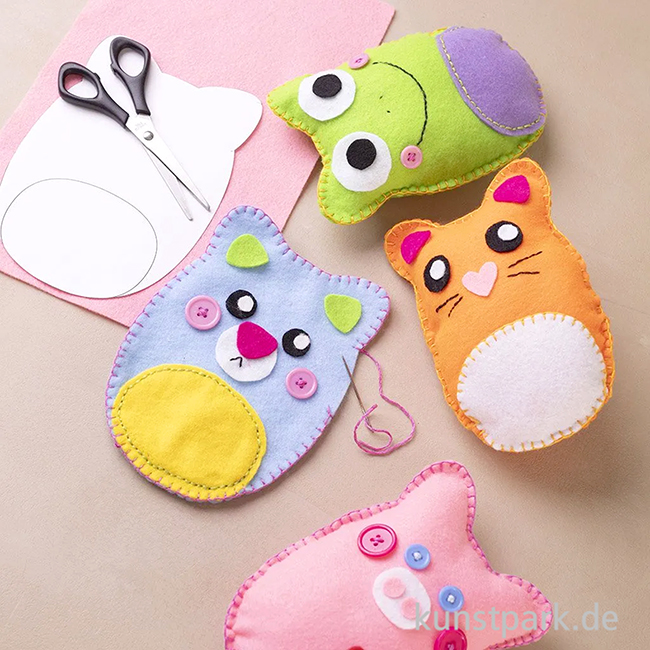 Artikelbild 3 des Artikels “Nähen Lernset mit Garn, Nadeln und Zubehör für Teddybären “