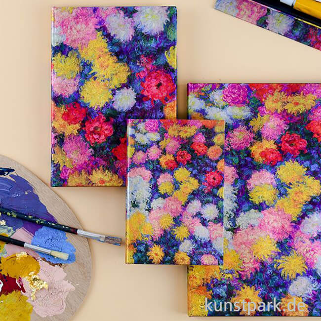 Artikelbild 3 des Artikels “PAPERBLANKS Notizbuch - Monets Chrysanthemen, Blanko, 12 x 18 cm “