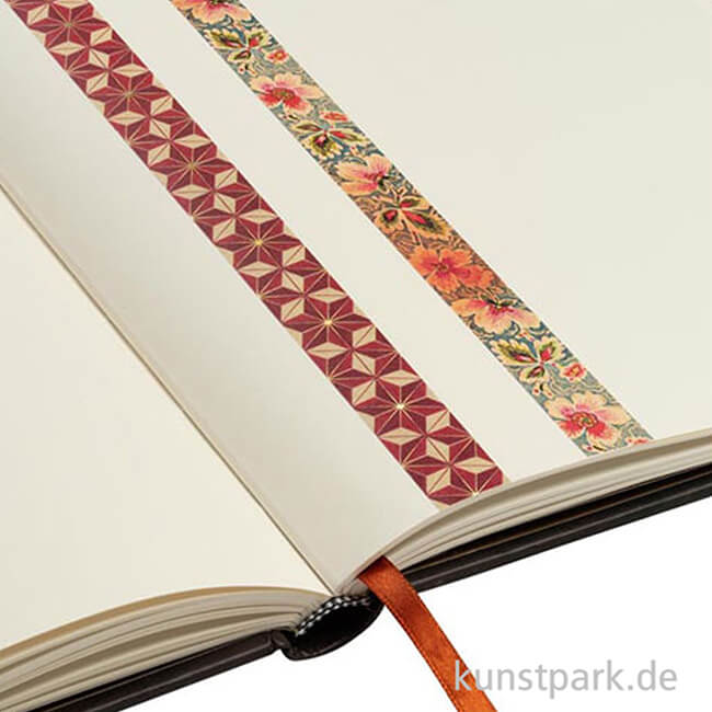 Artikelbild 3 des Artikels “PAPERBLANKS Washi Tape Set - 2 x 10m - Hishi & Bukett auf Elfenbein “