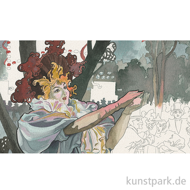 Artikelbild 3 des Artikels “PEPIN Künstler Malbuch - Alphonse Mucha “
