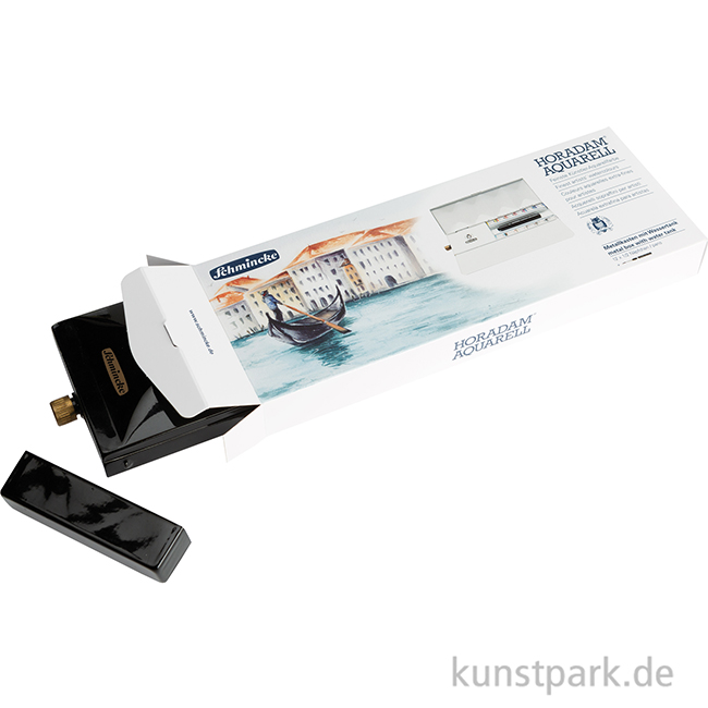 Artikelbild 3 des Artikels “Schmincke HORADAM Aquarellkasten mit Wassertank, 12 x 1/2 Näpfchen “
