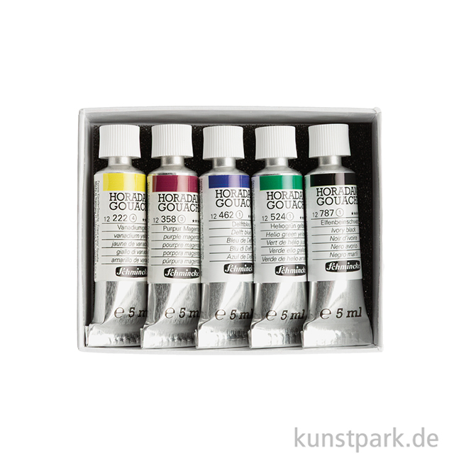 Artikelbild 3 des Artikels “Schmincke HORADAM Gouache Kartonset, Polarlicht, 5 x 5 ml “