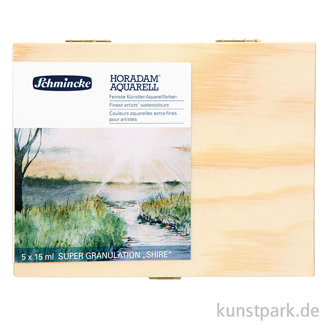 Artikelbild 3 des Artikels “Schmincke HORADAM Supergranulierend Auen - Holzkasten 5 x 15 ml “