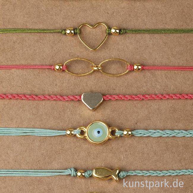 Artikelbild 3 des Artikels “Schmuckkordeln, 0,5 mm, Bunt, 4 Farben, je 5 Meter “