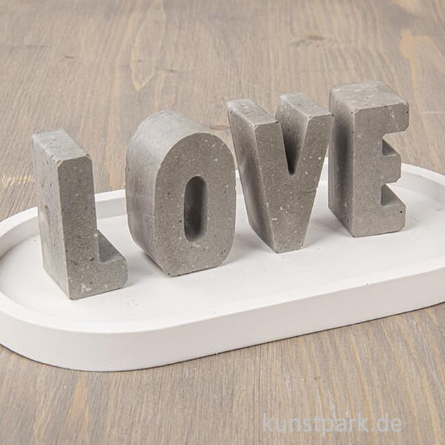 Artikelbild 3 des Artikels “Silikon Gießform - ABC, 2-teilige Form mit 26 Buchstaben “