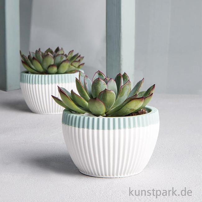 Artikelbild 3 des Artikels “Silikon Gießform - Dekoschale geriffelt, ø 9 cm, Höhe 6 cm “