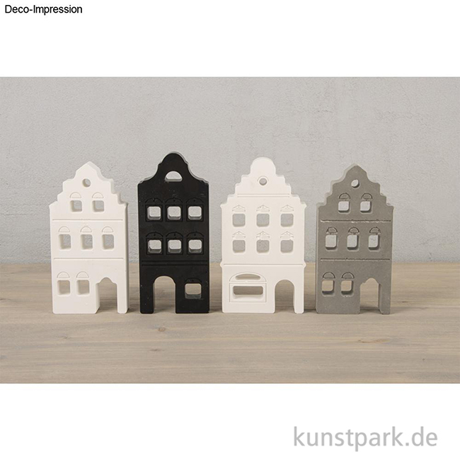 Artikelbild 3 des Artikels “Silikon Gießform - Nordic Häuser, 3 Motive, 14,5 x 26 x 1,7 cm “