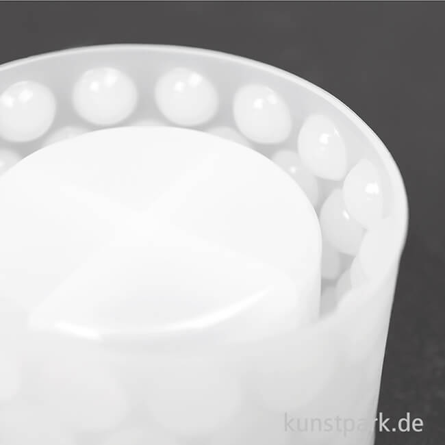 Artikelbild 3 des Artikels “Silikon Gießform - Teelichthalter Rund, 7,9 x 5,5 cm “