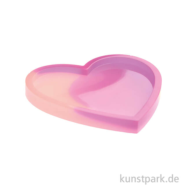 Artikelbild 3 des Artikels “Silikon Gießform - Untersetzer Herz, 9,6 x 10 x 1,2 cm “