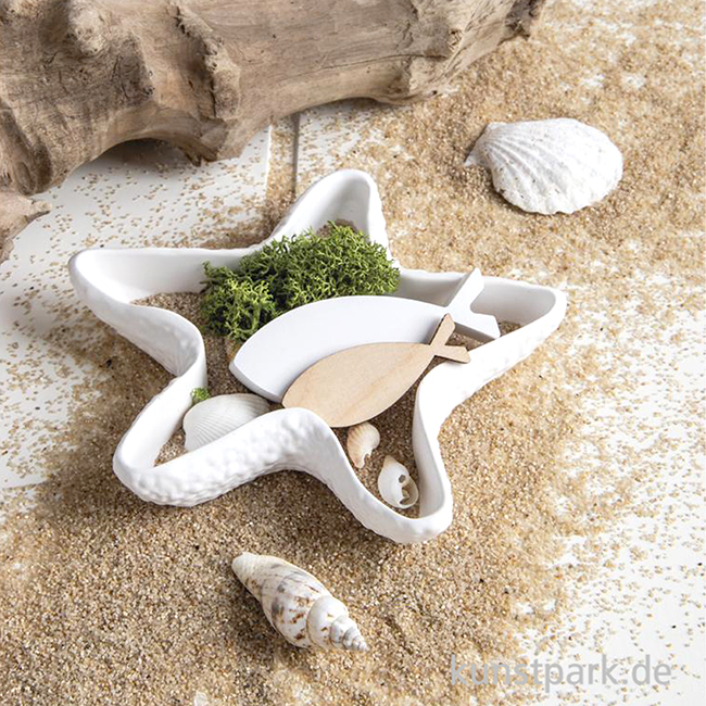 Artikelbild 3 des Artikels “Silikon Gießformen Set - Seestern + Muscheln, Dekoschalen, 3-teilig “