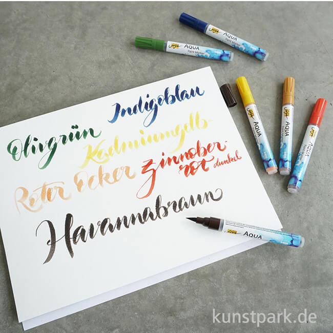 Artikelbild 3 des Artikels “Solo Goya AQUA Paint Marker 6er Set “