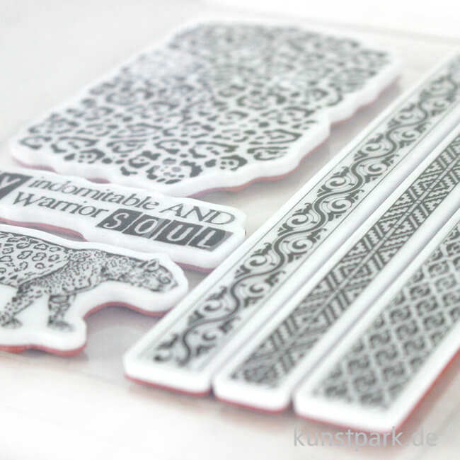 Artikelbild 3 des Artikels “Stamperia Natural Rubber Stamp - Amazonia Tribals “