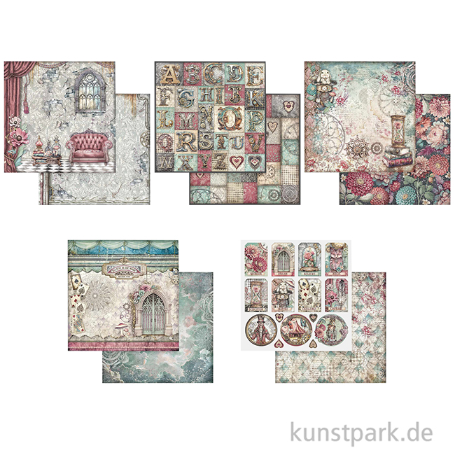 Artikelbild 3 des Artikels “Stamperia Scrapbooking Pad - Master of Magic, 30,5 x 30,5 cm “