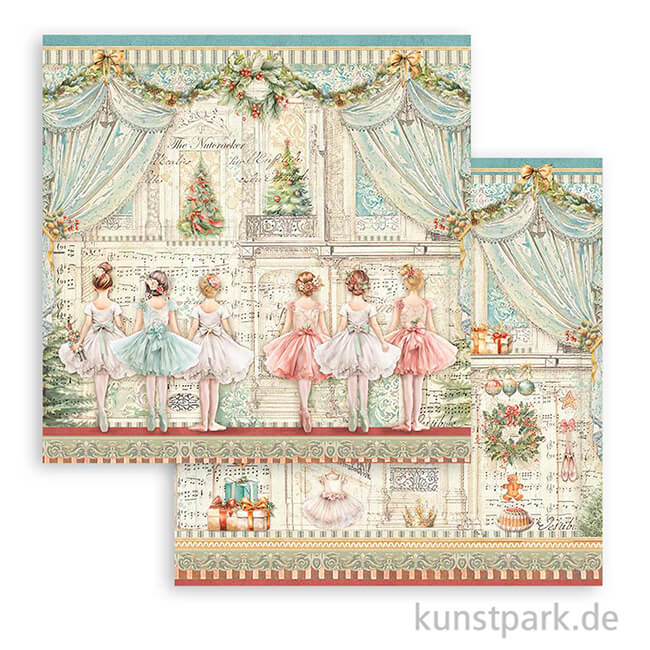 Artikelbild 3 des Artikels “Stamperia Scrapbooking Pad - The Nutcracker, 20,3 x 20,3 cm “