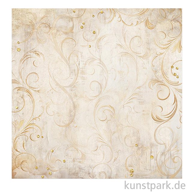 Artikelbild 3 des Artikels “Stamperia Scrappapier - Masquerade Sun and Moon, 30,5 x 30,5 cm “
