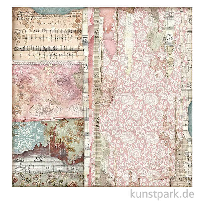 Artikelbild 3 des Artikels “Stamperia Scrappapier - Passion Dancer, 30,5x30,5 cm “