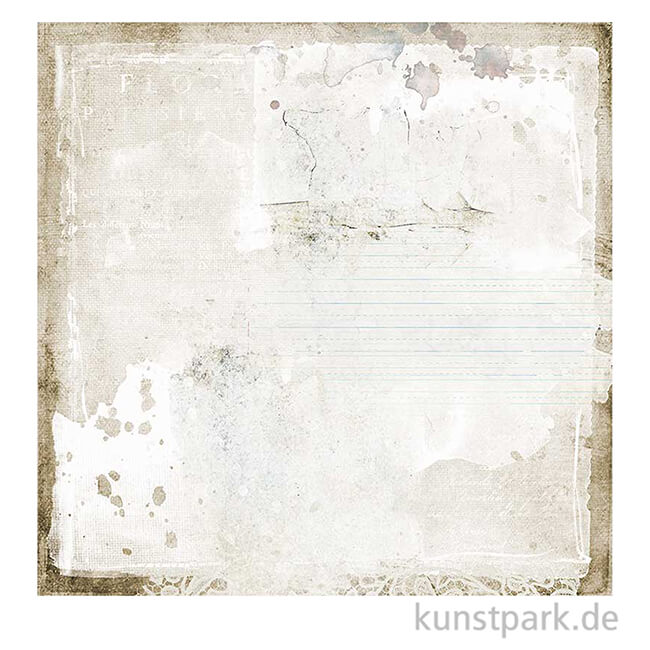 Artikelbild 3 des Artikels “Stamperia Scrappapier - Romantic Journal Corner with Flower, 30,5x30,5 cm “