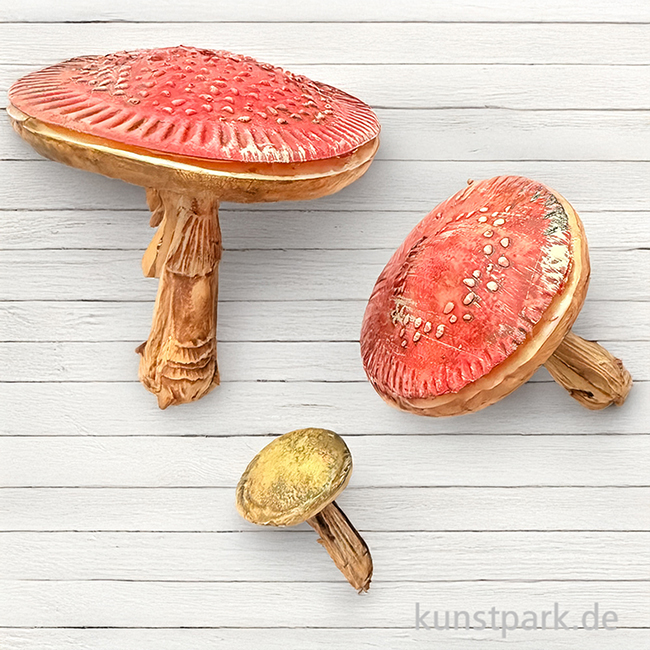 Artikelbild 3 des Artikels “Stamperia Silikon Gießform - Whispering Woods Mushrooms 3D, A5 “